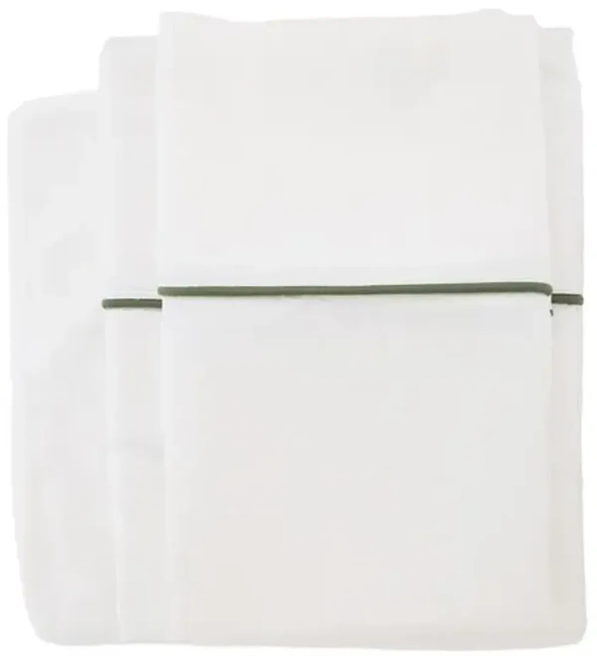 Sheena Bamboo Sateen Sheet Set - Pom Pom at Home - White, 300 Thread Count, Egyptian Cotton Sateen, Soft and Luxurious