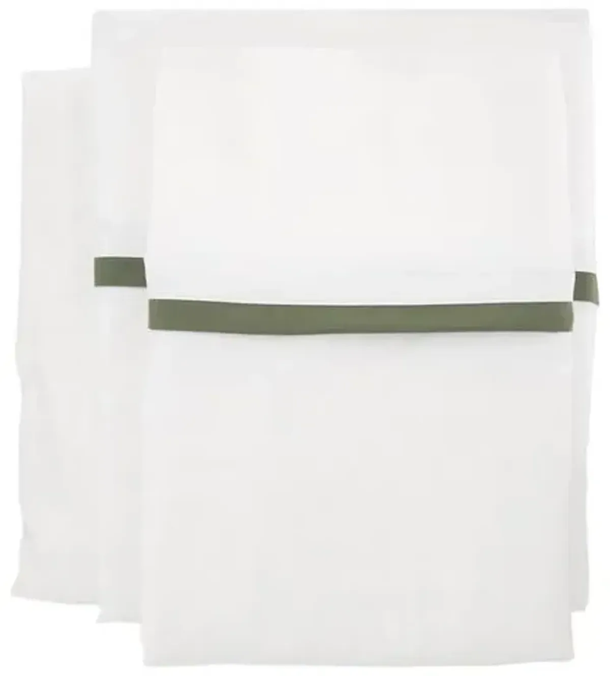 Langston Bamboo Sateen Sheet Set - Pom Pom at Home - White, 300 Thread Count, Egyptian Cotton Sateen, Soft and Luxurious