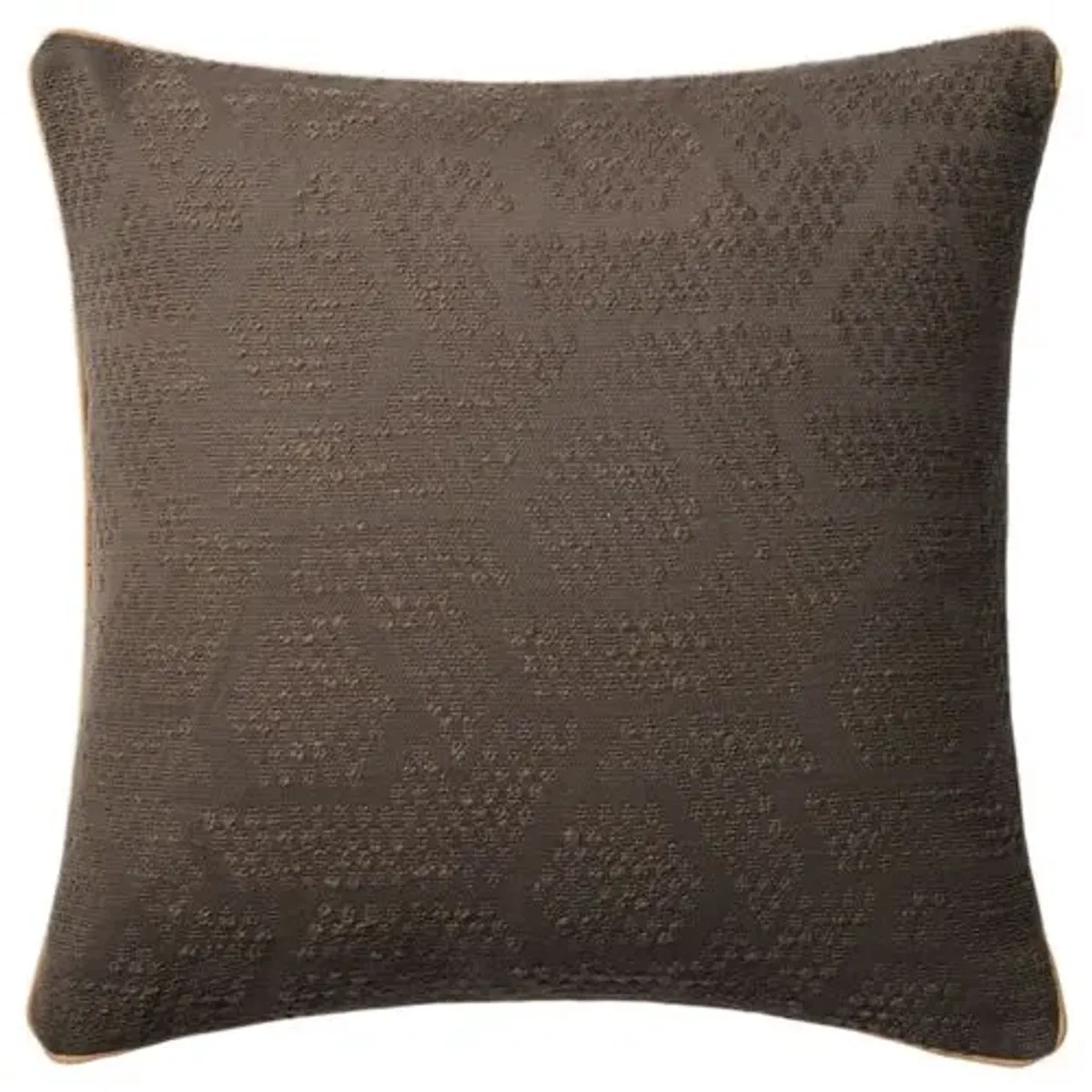 Leroy Pillow - Brown - Jeremiah Brent x Loloi