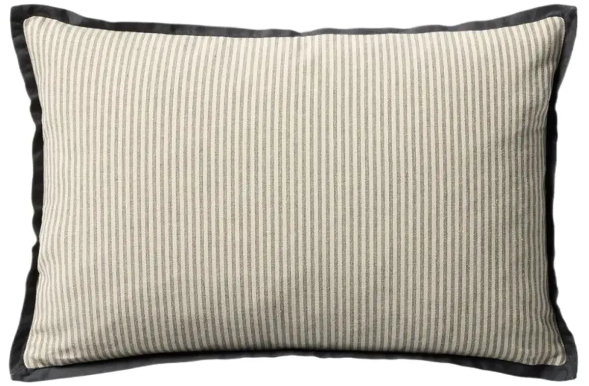 Sullivan 13x21 Pillow, Natural/Black