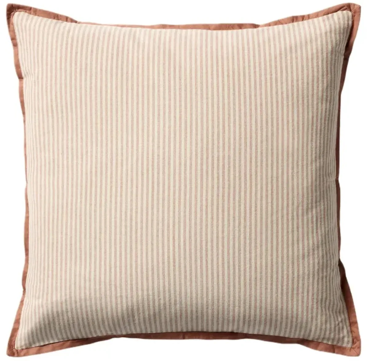 Sullivan 20x20 Pillow, Natural/Terracotta