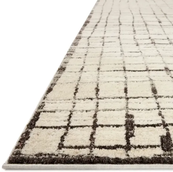 Bleecker Rug, Ivory/Charcoal