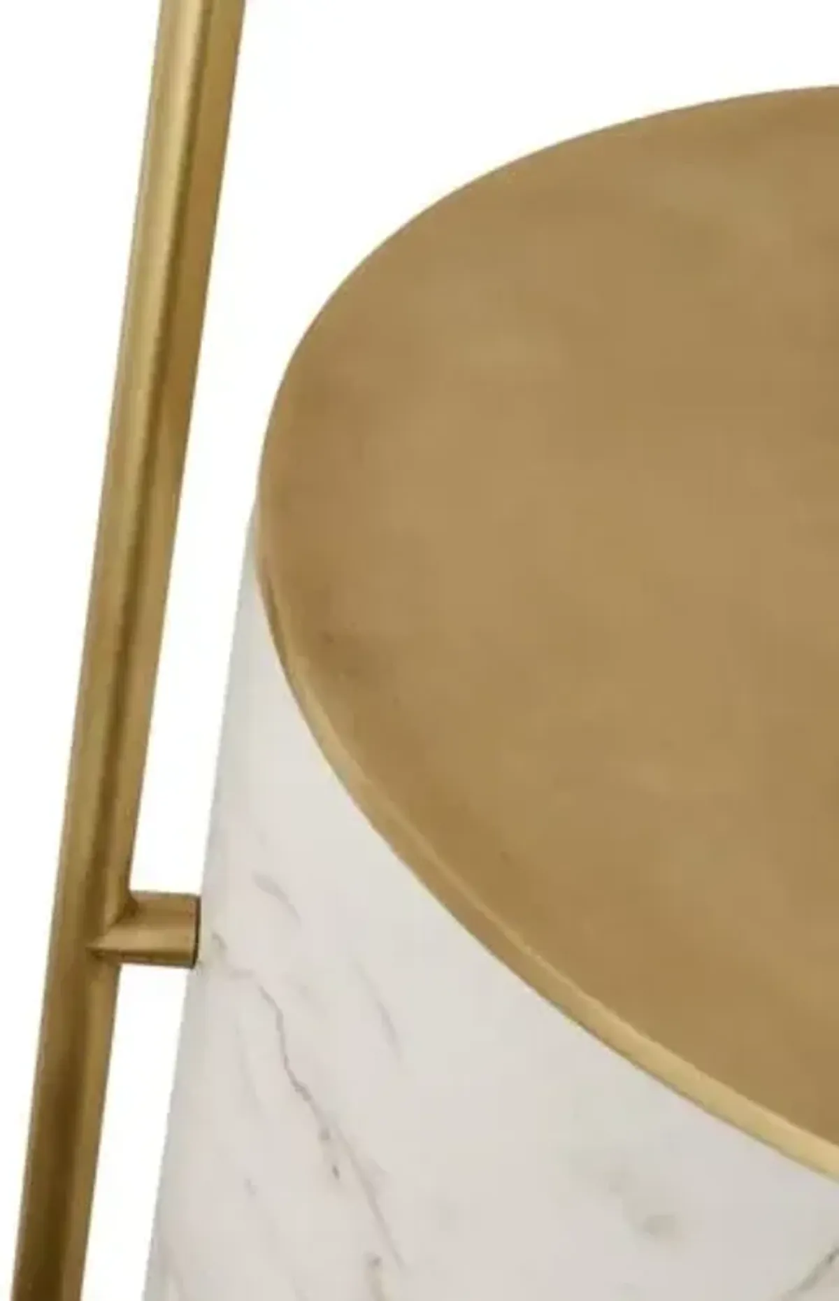 Visual Comfort - Alma Tray Table Marble Floor Lamp