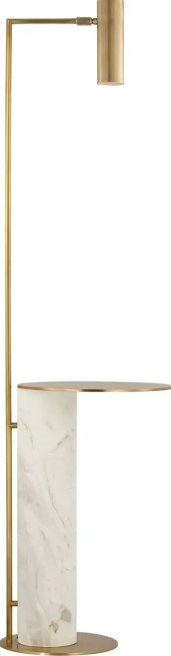 Visual Comfort - Alma Tray Table Marble Floor Lamp