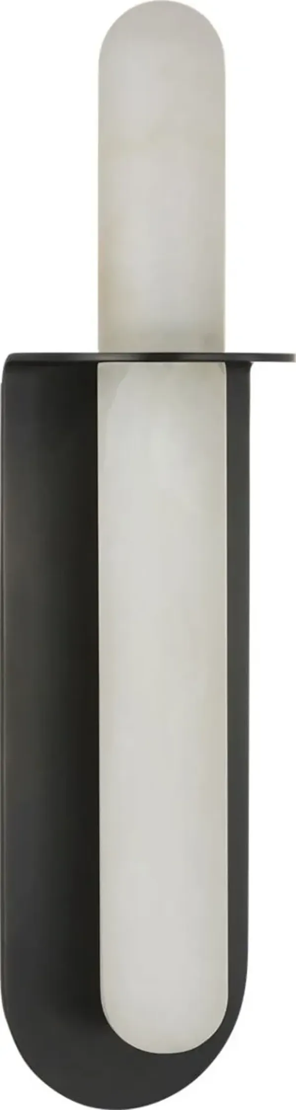 Visual Comfort - Fosse Alabaster Oval Sconce - Black