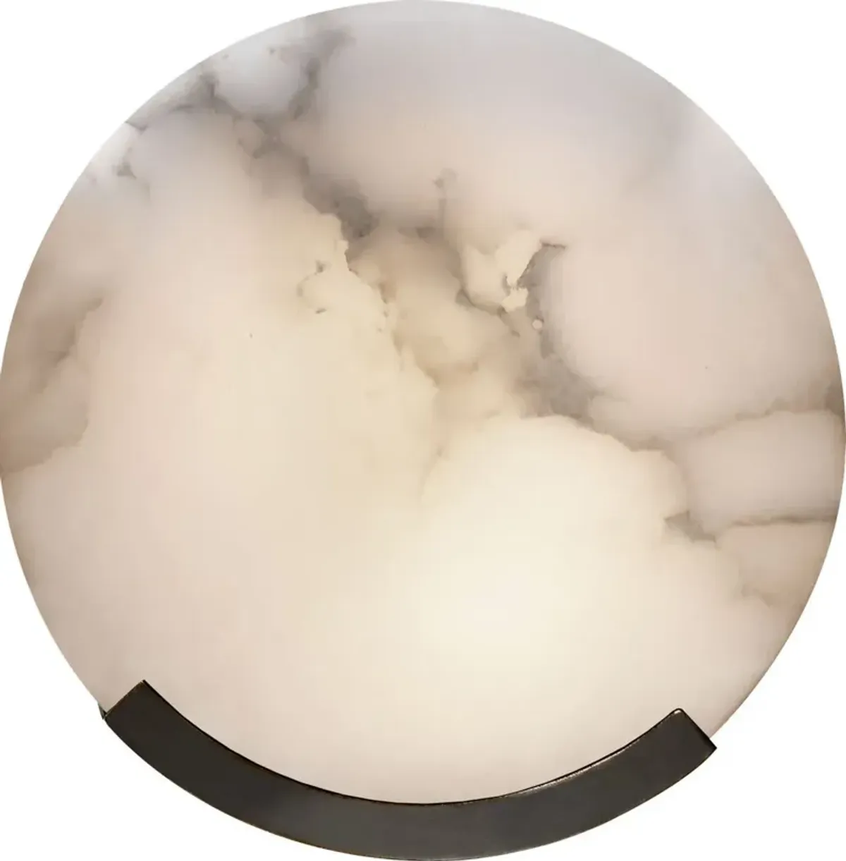 Visual Comfort - Melange Alabaster Sconce - Brown