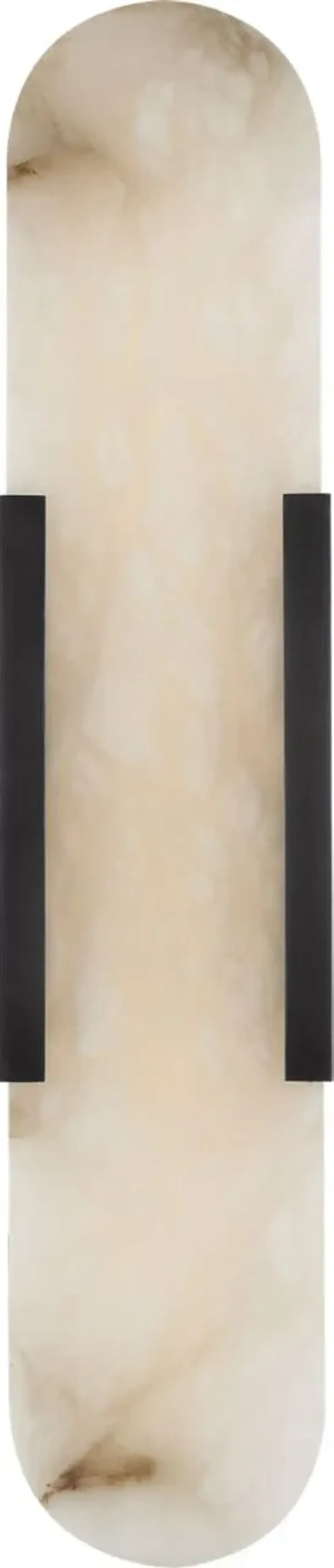 Visual Comfort - Melange Alabaster Integrated LED Elongated Sconce - Brown