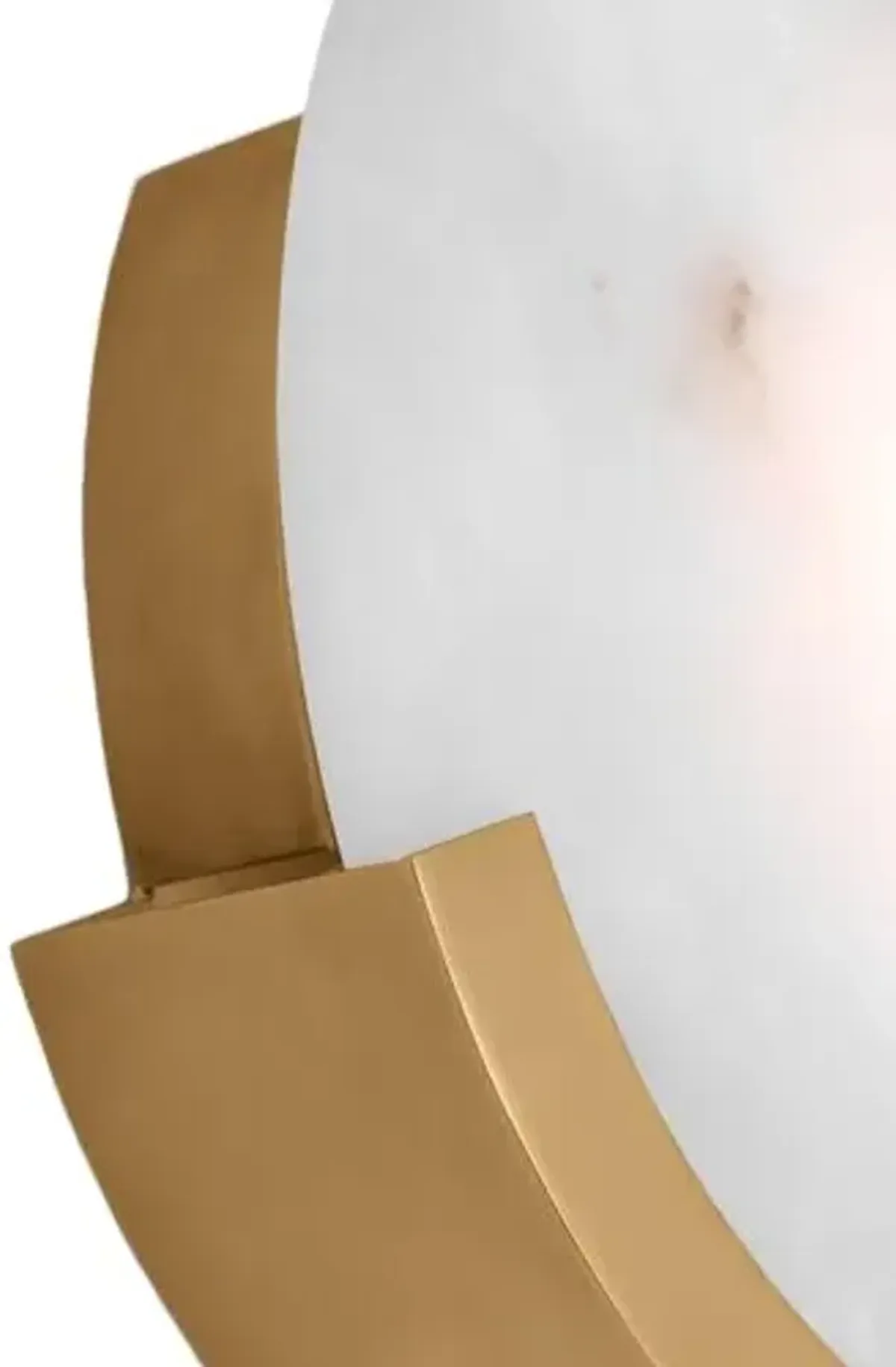 Visual Comfort - Melange Alabaster Sconce - Gold