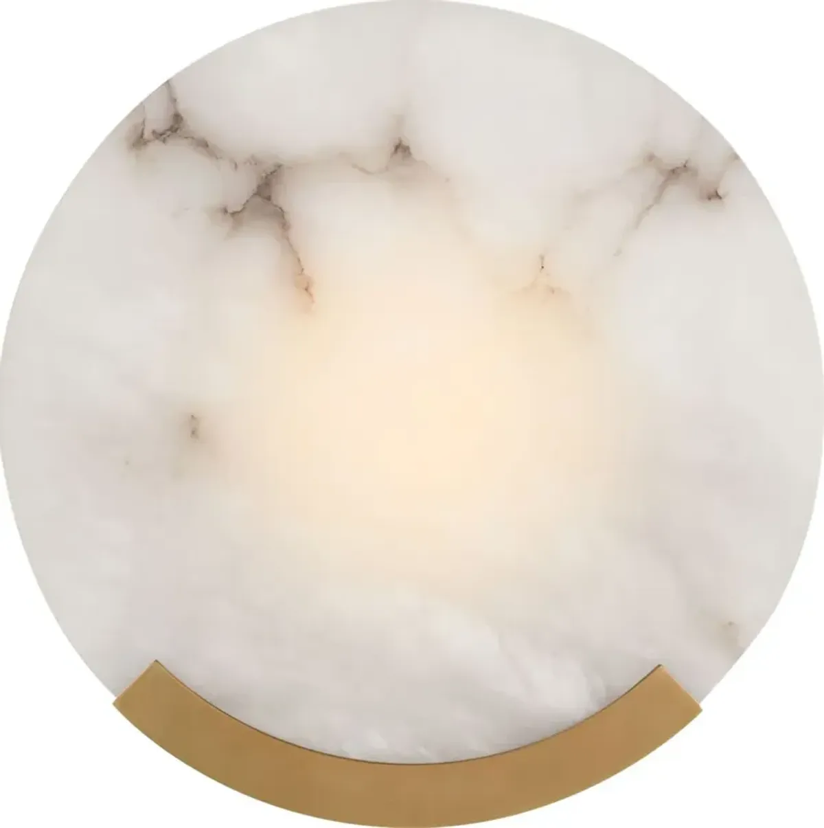 Visual Comfort - Melange Alabaster Sconce - Gold