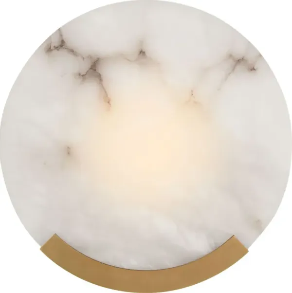 Visual Comfort - Melange Alabaster Sconce - Gold