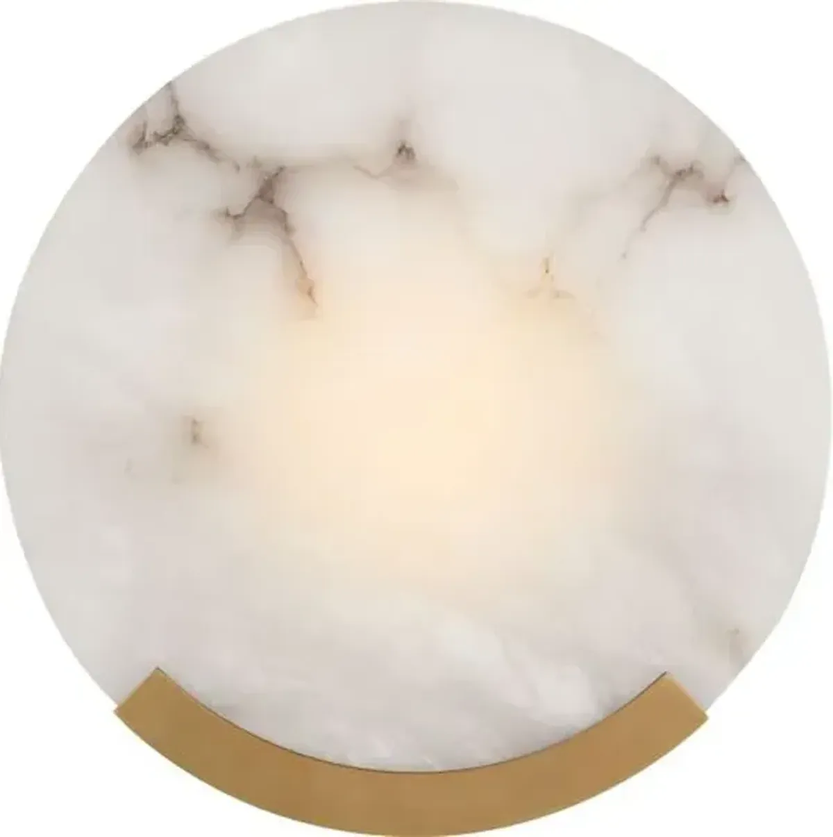 Visual Comfort - Melange Alabaster Sconce - Gold