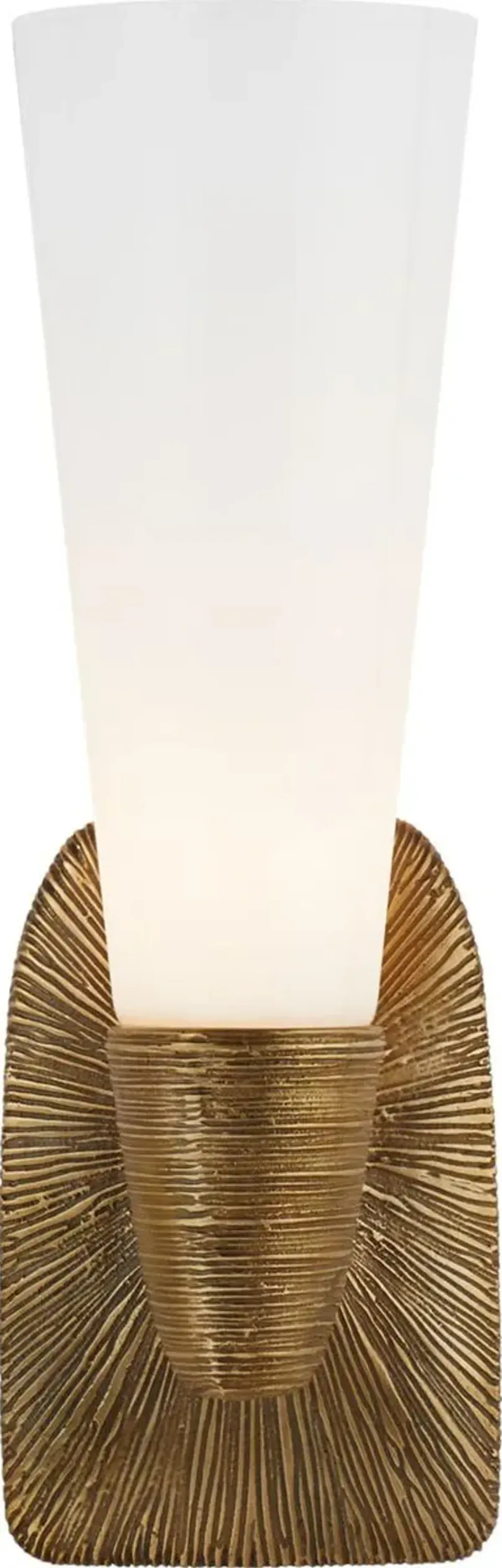Visual Comfort - Utopia Small Single Bath Sconce - Gold