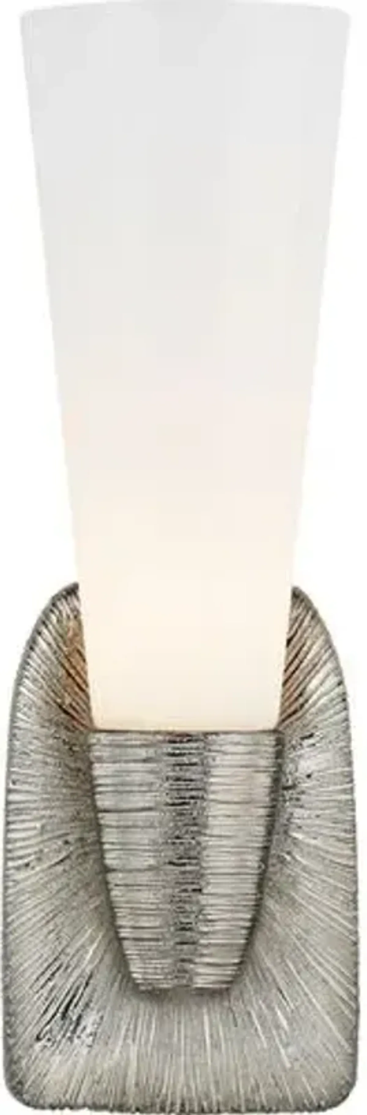 Visual Comfort - Utopia Small Single Bath Sconce - Silver