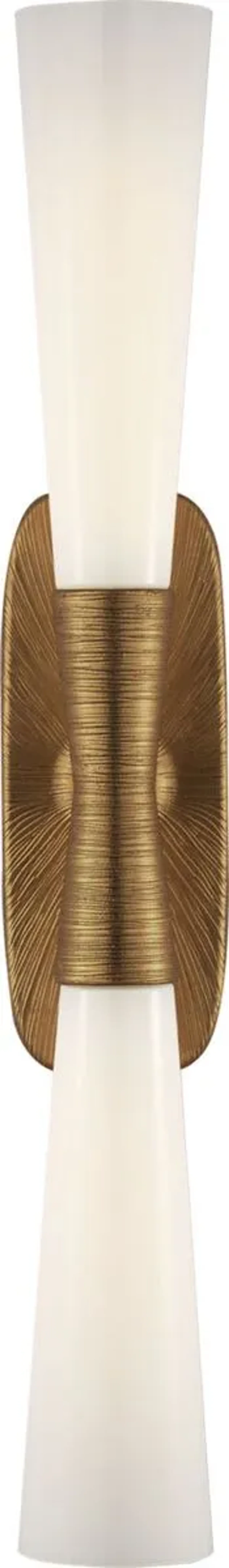 Visual Comfort - Utopia Double Bath Sconce - Gold