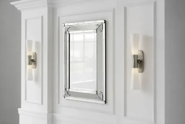 Visual Comfort - Utopia Double Bath Sconce - Silver