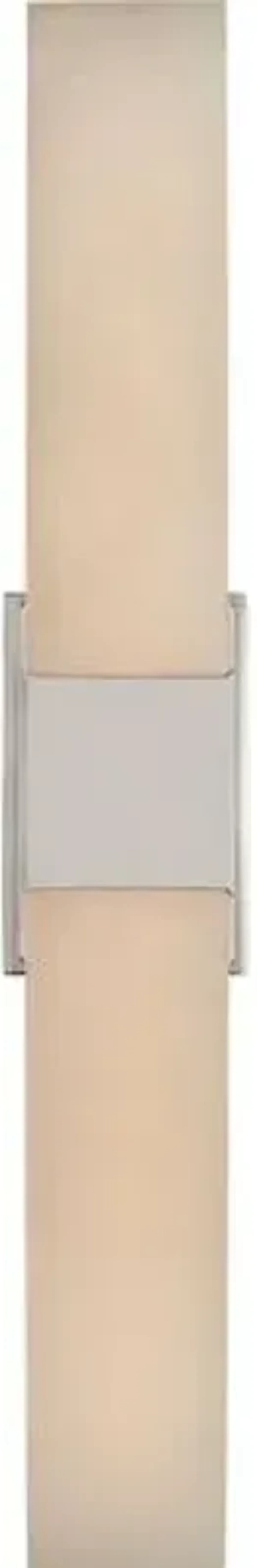 Visual Comfort - Covet Alabaster Double Box Sconce - Silver