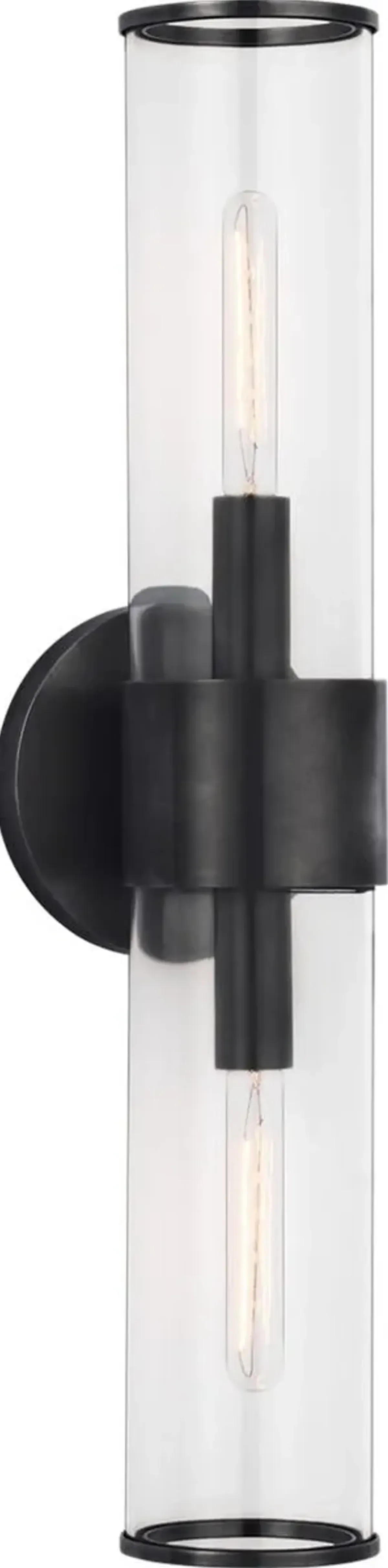 Visual Comfort - Liaison Medium Sconce - Clear