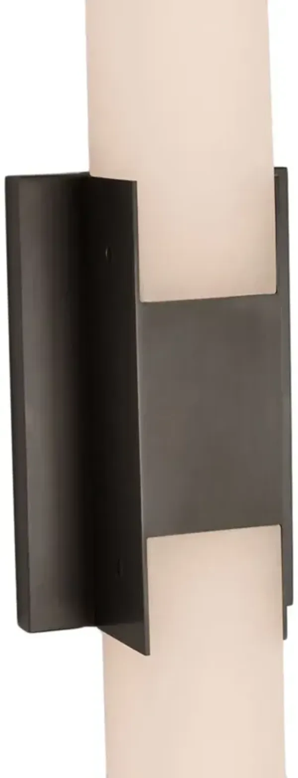 Covet 28" Alabaster Double Bath Light
