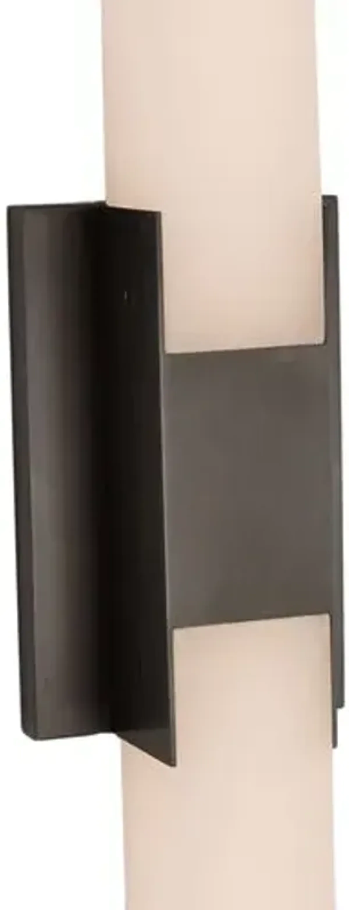 Visual Comfort - Covet 28" Alabaster Double Bath Light - Black