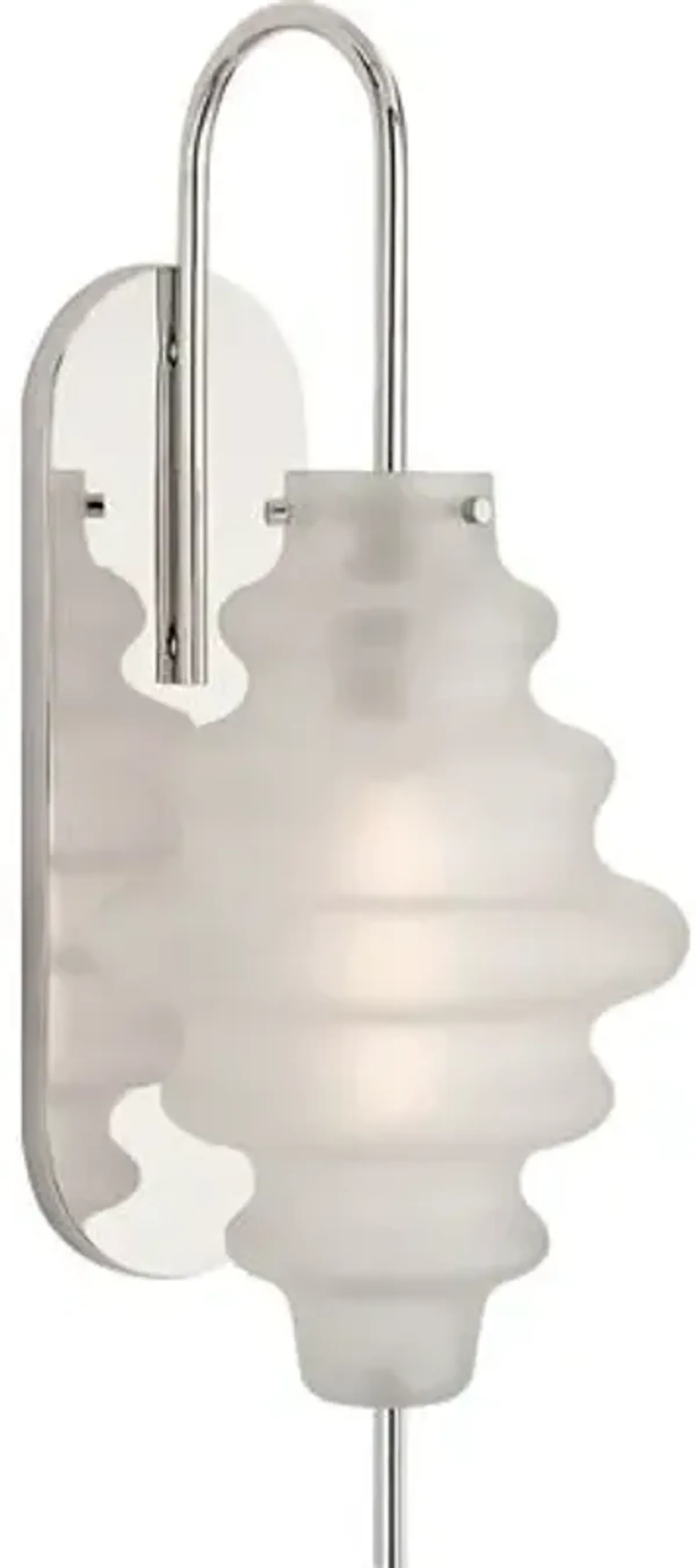 Visual Comfort - Tableau Large Sconce - Silver