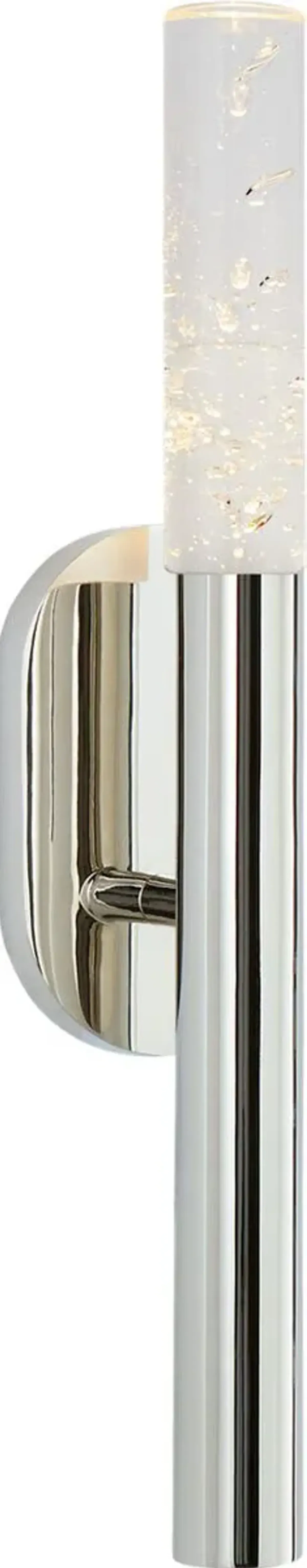 Visual Comfort - Rousseau Small Bath Sconce - Silver