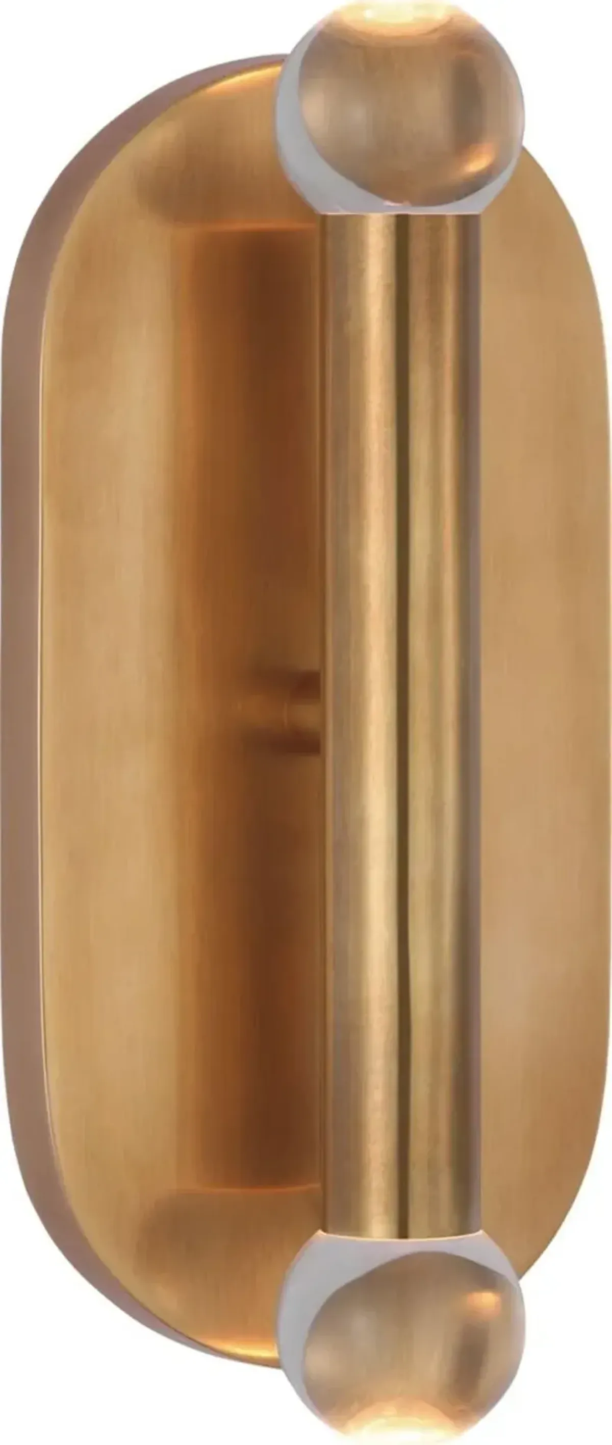 Visual Comfort - Rousseau Medium Orb Vanity Sconce - Gold