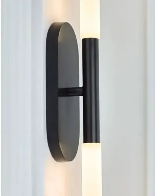 Visual Comfort - Rousseau Medium Vanity Sconce - Black