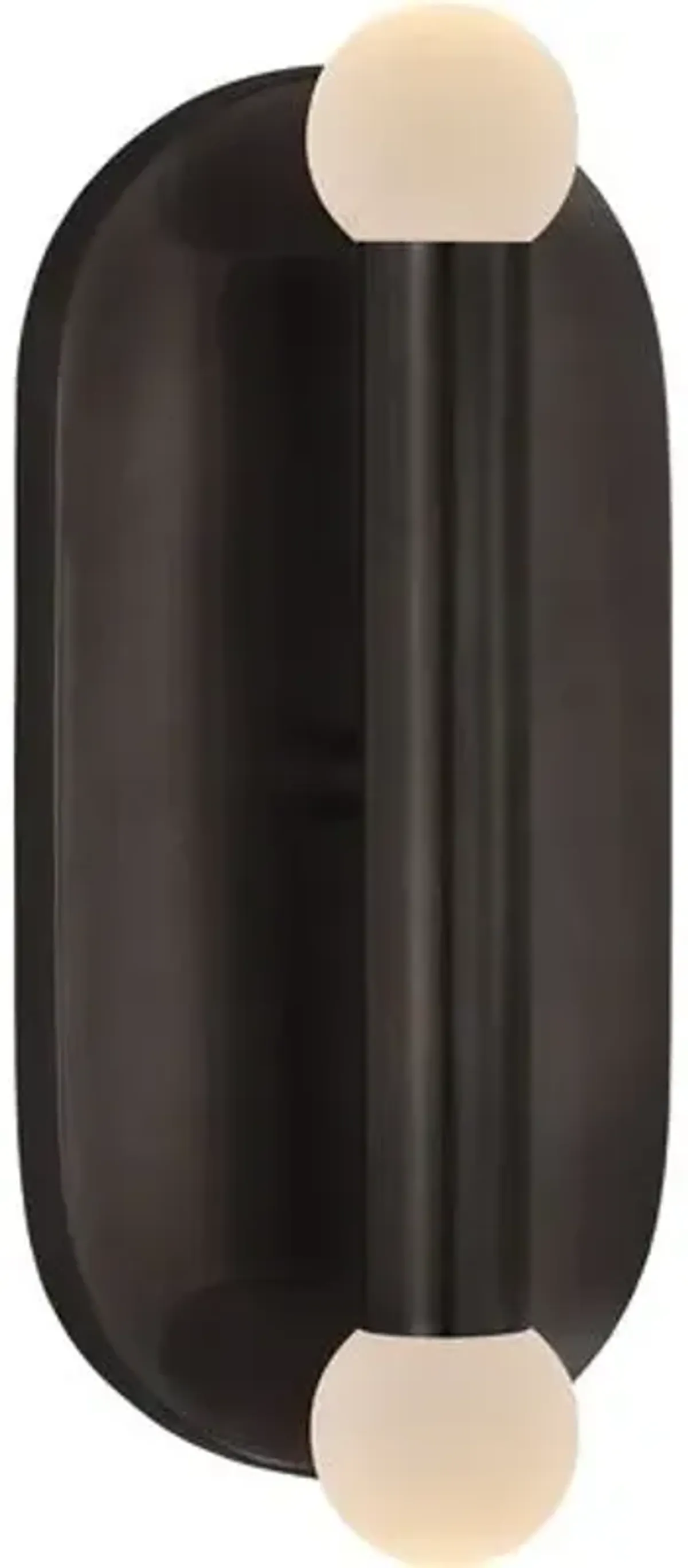 Visual Comfort - Rousseau Medium Orb Vanity Sconce - Brown