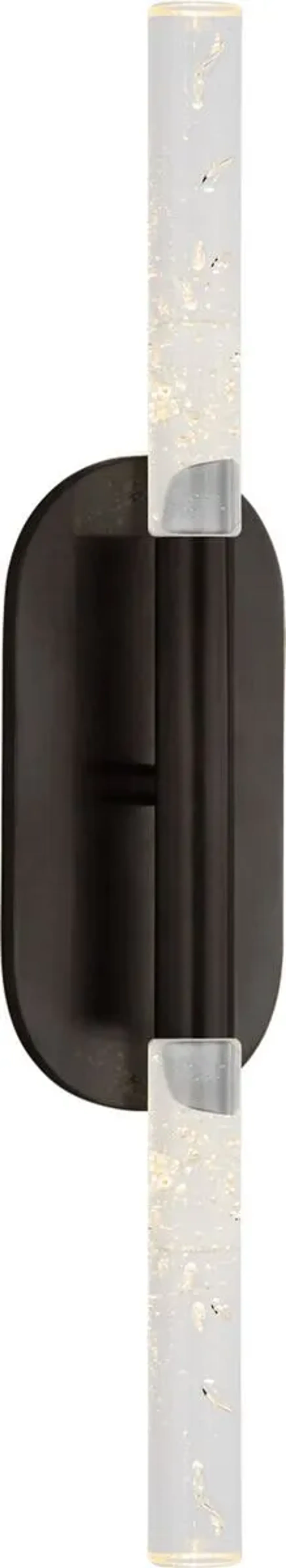 Visual Comfort - Rousseau Medium Vanity Sconce - Black