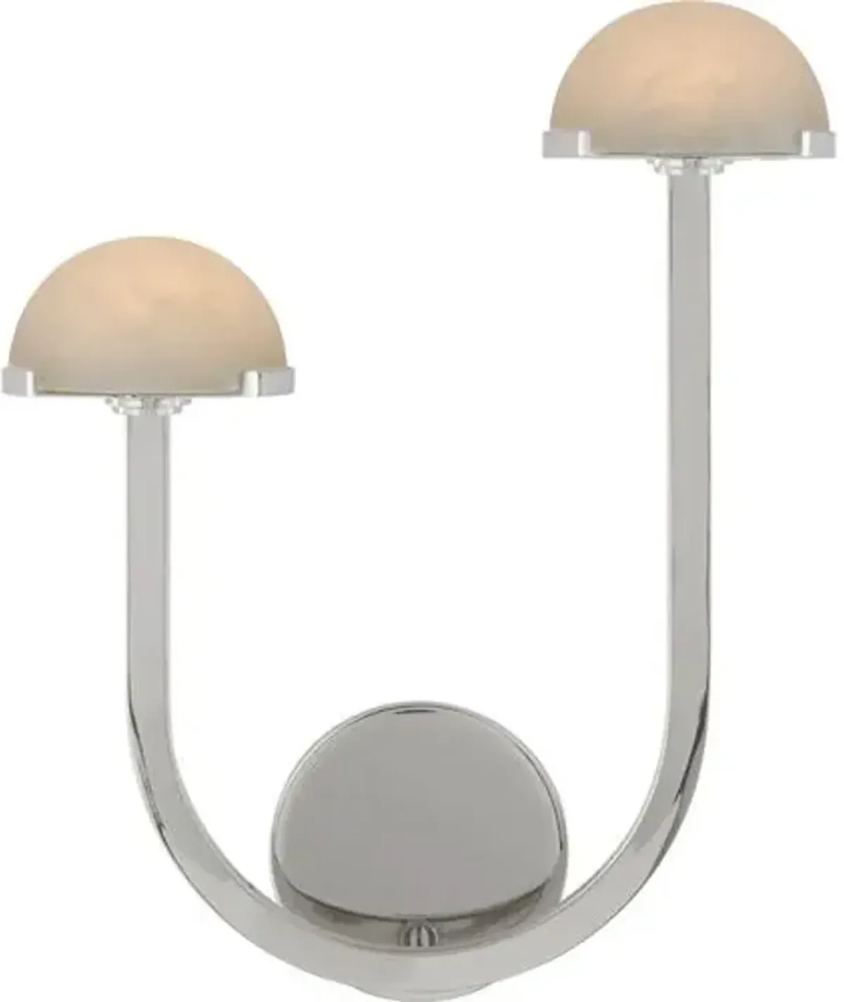 Visual Comfort - Pedra 15" Asymmetrical Sconce - Silver