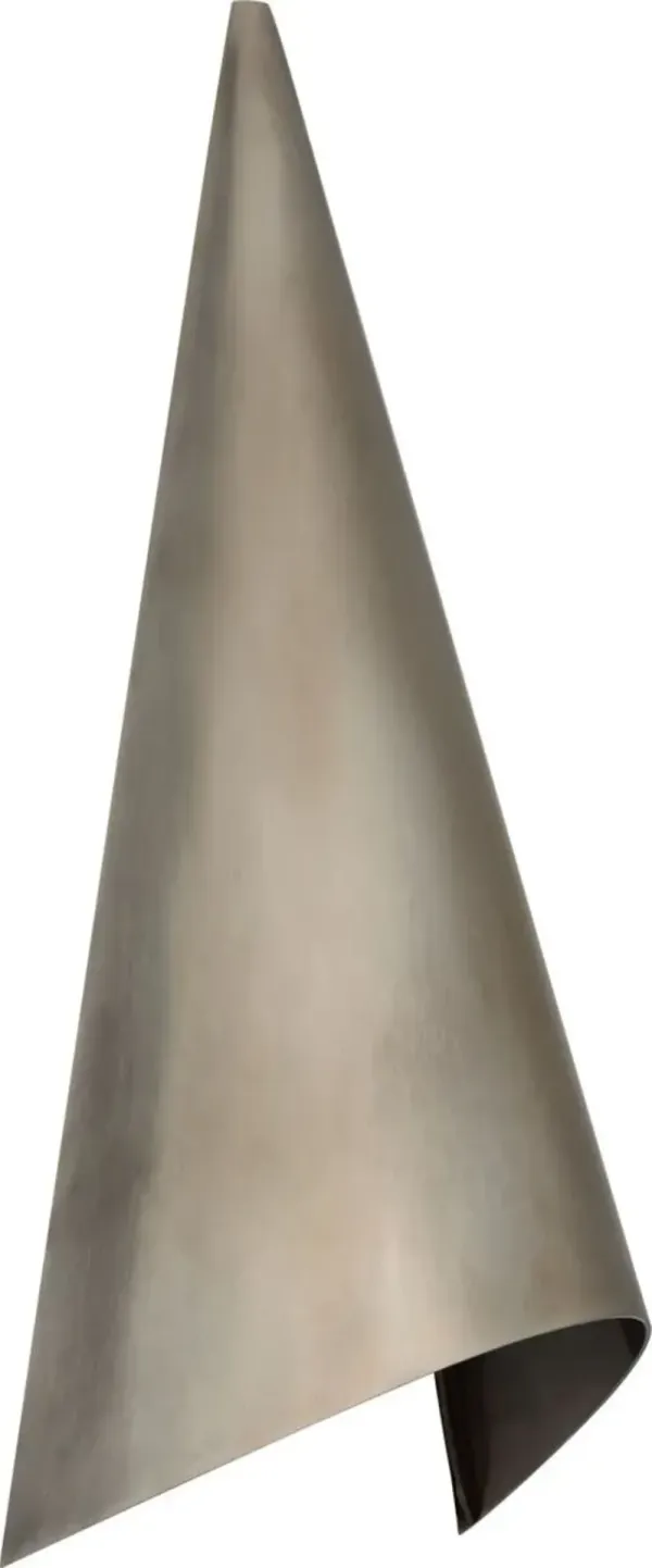 Visual Comfort - Piel Wall Wash Sconce - Silver