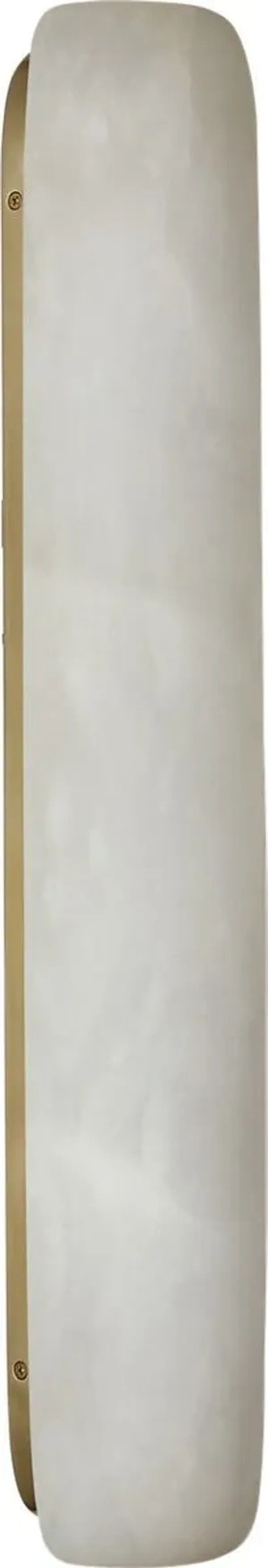 Visual Comfort - Formosa Alabaster Linear Sconce - Gold