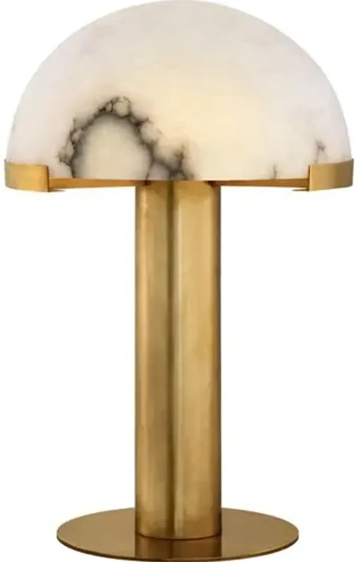Visual Comfort - Melange Alabaster Table Lamp - Gold