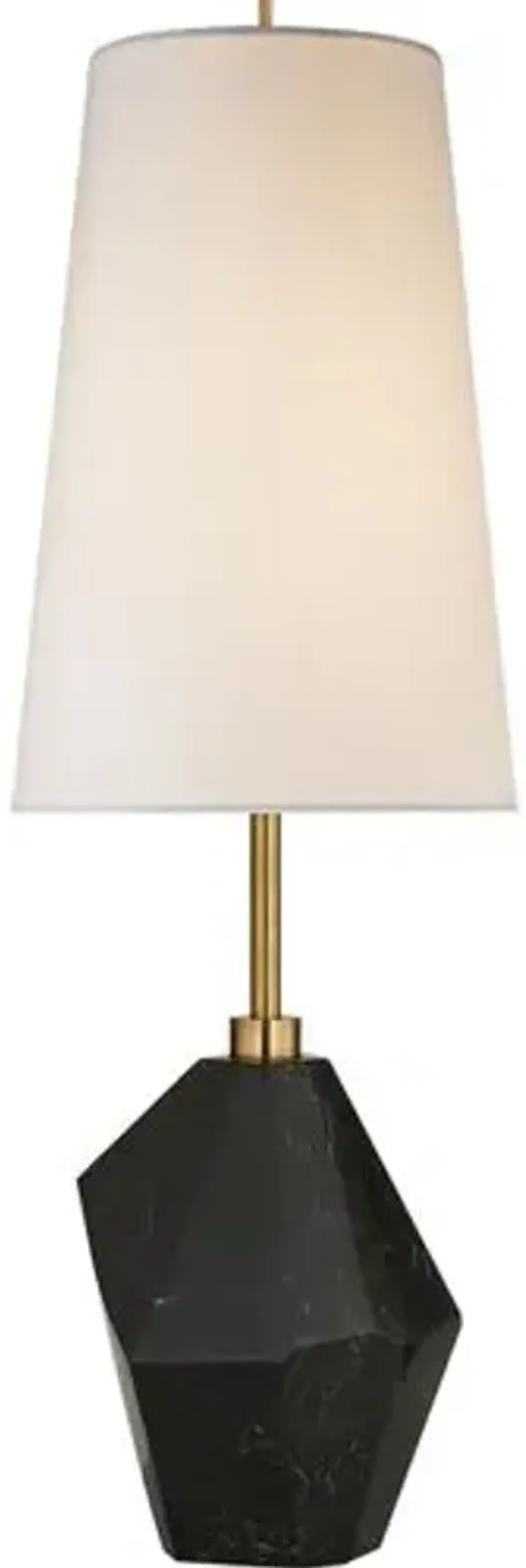 Visual Comfort - Halcyon Marble Accent Table Lamp - 24.75Hx8Wx8D in