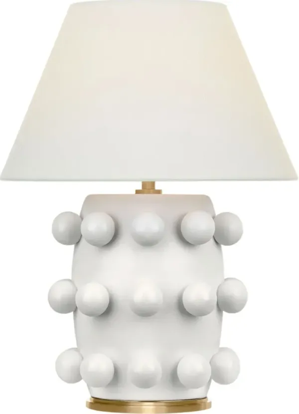 Visual Comfort - Linden Small Cordless Table Lamp - White