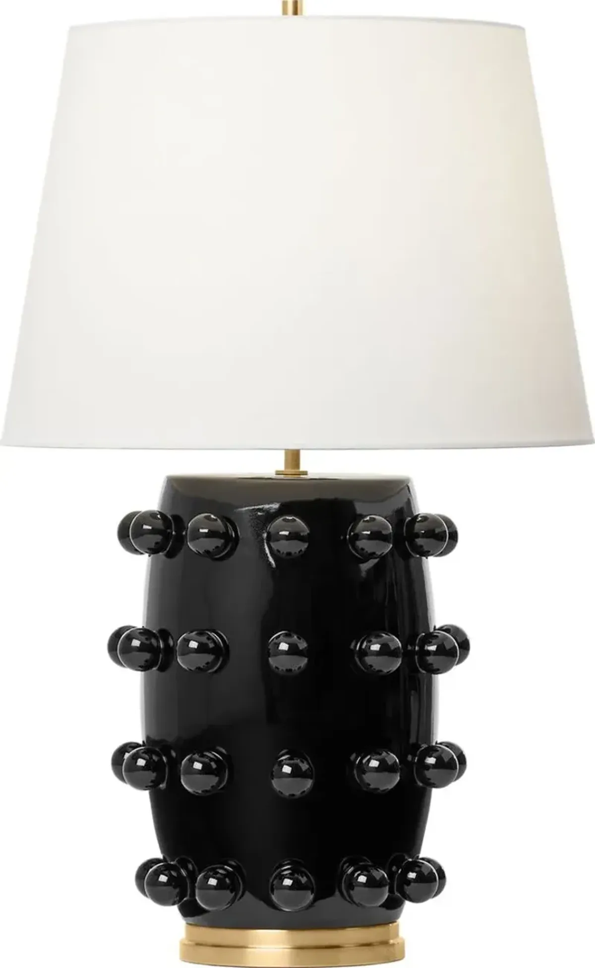 Visual Comfort - Linden Medium Table Lamp - Black