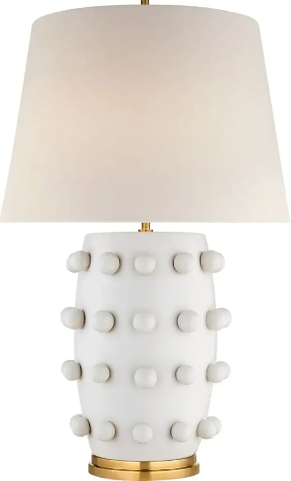 Visual Comfort - Linden Medium Cordless Table Lamp - White