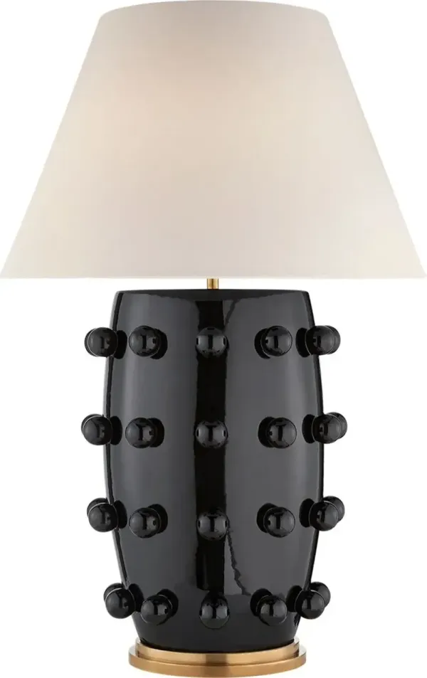 Visual Comfort - Linden Large Table Lamp - Black
