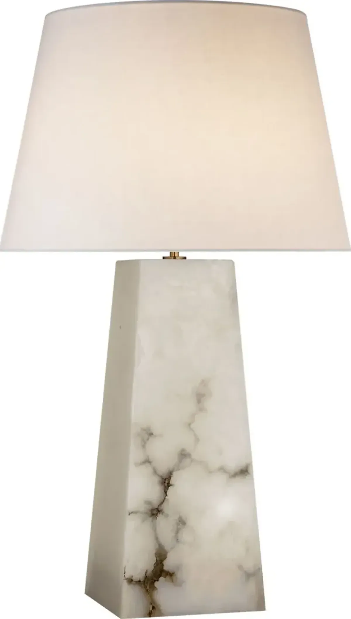 Visual Comfort - Evoke Large Alabaster Table Lamp - White