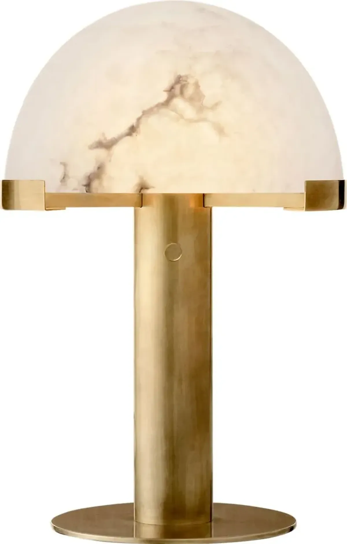 Visual Comfort - Melange Alabaster Desk Lamp - Gold