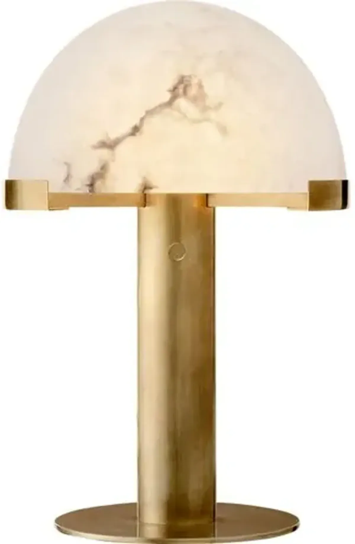 Visual Comfort - Melange Alabaster Desk Lamp - Gold