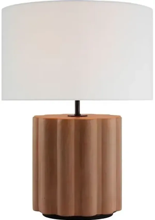 Visual Comfort - Scioto Medium Table Lamp - Brown