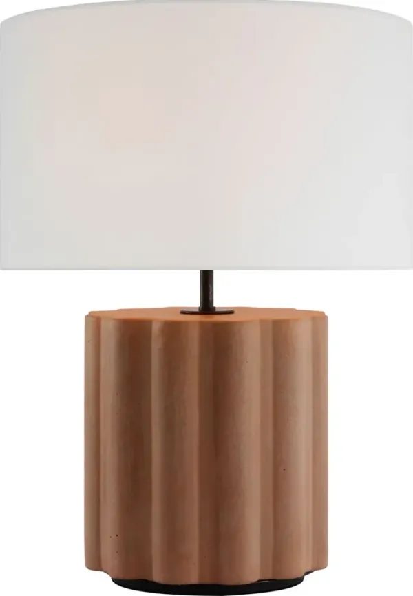 Visual Comfort - Scioto Medium Table Lamp - Brown