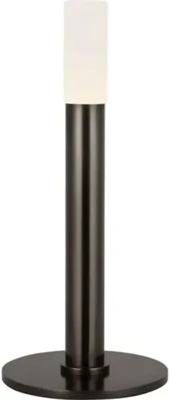 Visual Comfort - Rousseau 10" Rechargeable Accent Lamp - Black