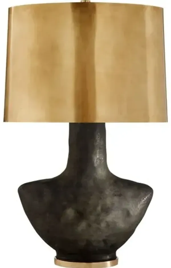 Visual Comfort - Armato Small Ceramic Table Lamp - Black