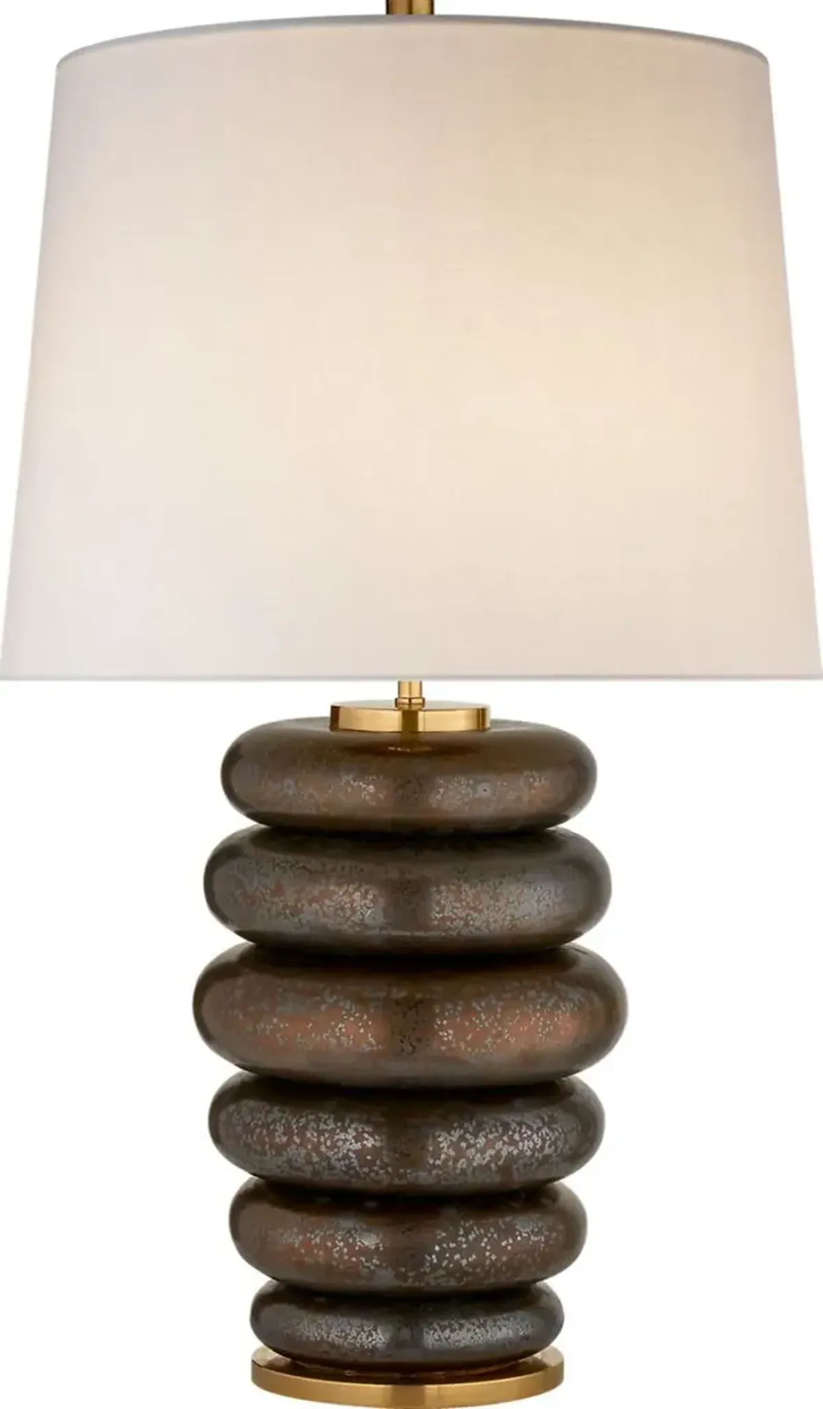 Visual Comfort - Phoebe Stacked Table Lamp - Brown
