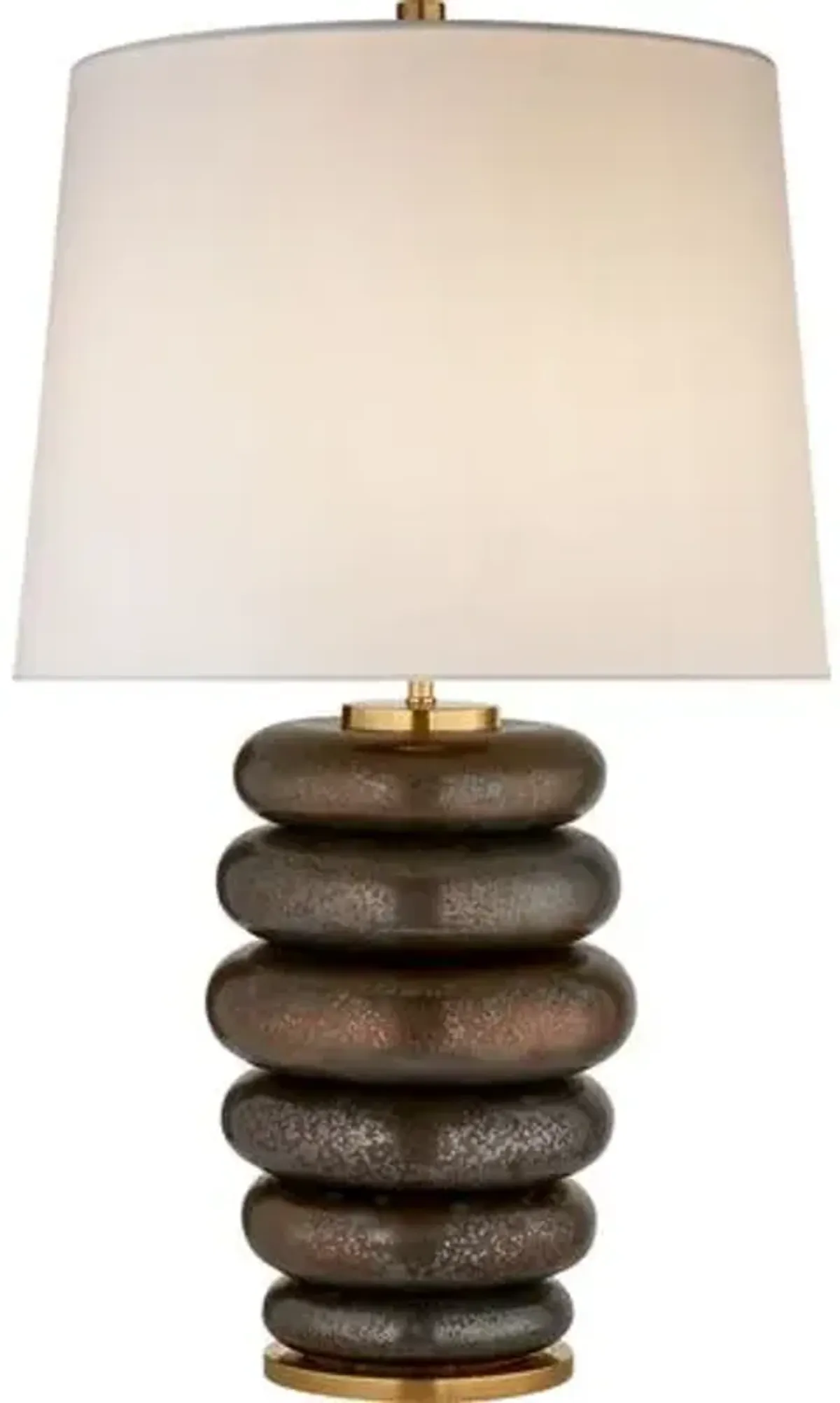 Visual Comfort - Phoebe Stacked Table Lamp - Brown