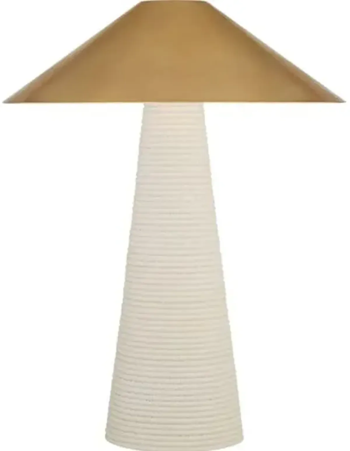Visual Comfort - Miramar Ceramic Accent Lamp - White
