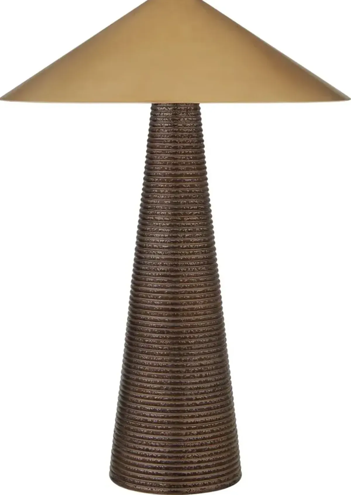 Visual Comfort - Miramar Ceramic Table Lamp - Brown