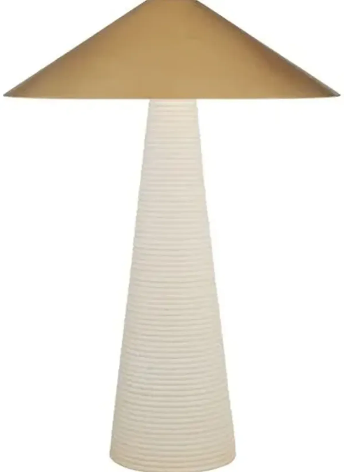 Visual Comfort - Miramar Ceramic Table Lamp - White